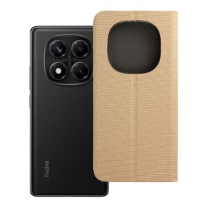 SENSITIVE Book Hülle für XIAOMI Redmi NOTE 14 PRO 4G Gold