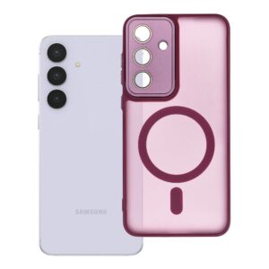 VARIETE MAG COVER Hülle kompatibel mit MagSafe für SAMSUNG S25 FE lila