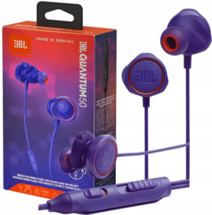 Kabelgebundene Ohrhörer mit 3,5 mm Klinkenanschluss JBL Quantum 50 Blau