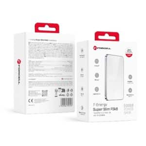 Forcell F-Energy SuperSlim F5K8 MagSafe-kompatible Powerbank QC4.0 PD3.0 15W 5000 mAh Weiß