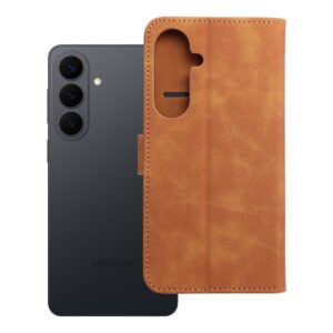 TENDER Book für SAMSUNG S26 Edge Braun