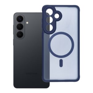 FULL MATTE MAG COVER Handyhülle kompatibel mit MagSafe für SAMSUNG S26 Plus, schwarz