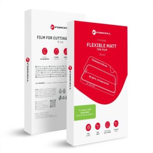 FORCELL MATT – Schneidefolie für Plotter 196x125 mm, 25 Stück