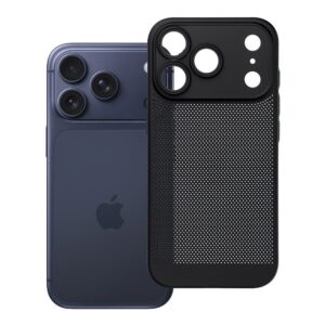 BREEZY Handyhülle für iPhone 17 Pro Schwarz