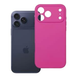 Silikonhülle 2mm für iPhone 17 Pro Max, pink