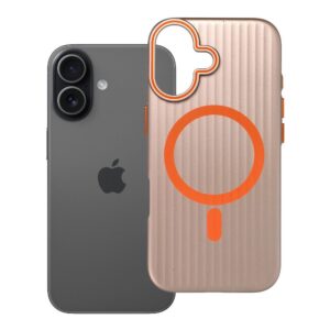 Simply Case kompatibel mit MagSafe für iPhone 17 Titanium Desert