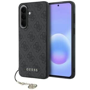 GUESS Hülle für SAMSUNG Galaxy A37 GUHCSA37GF4GGR (PU 4G Classic Logo mit Charm) schwarz – Bild 8