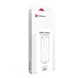 Hülle für Samsung S26 Forcell F-Protect Clear Hybrid Premium kompatibel mit MagSafe transparent – Bild 12