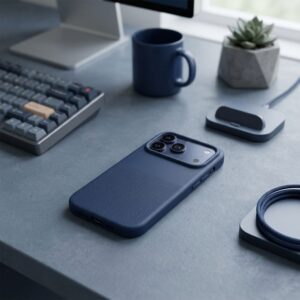 Hülle für iPhone 15 PRO Easy Dual Blau – Bild 4