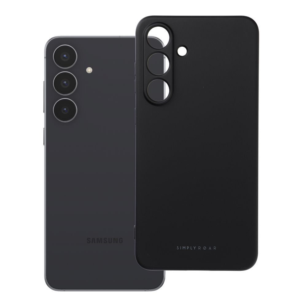 Roar Space Handyhülle – für Samsung Galaxy S25 FE Schwarz