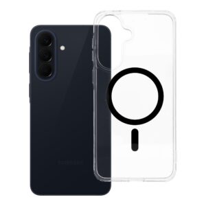 Drop Glue Bunte Ring Mag Cover kompatibel mit MagSafe für SAMSUNG A57 Schwarz