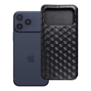 Flip-Case für iPhone 17 PRO MAX Cubic Book Schwarz