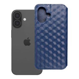 Flip-Case für iPhone 17 Cubic Book Blau
