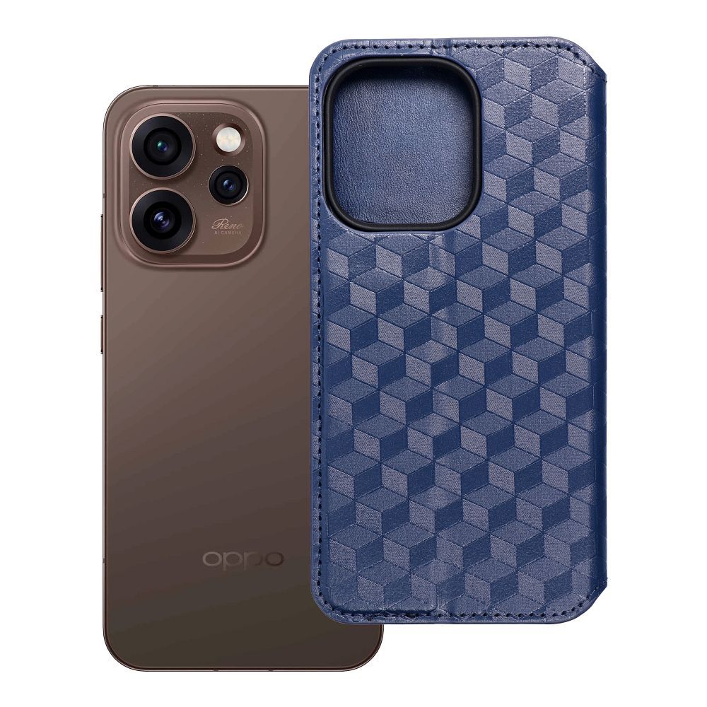Flip-Case für Oppo Reno 15 Pro 5G Cubic Book Blau – Bild 13