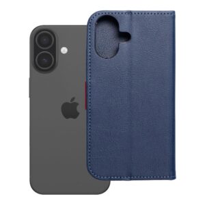 Flip-Case für iPhone 17 Split Book Navy und Rot