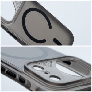 Case for iPhone 13 PRO Aurora compatible with MagSafe black – Bild 5