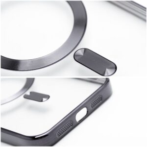 Hülle für iPhone 17 Pro / 18 Pro Electro Mag Cover kompatibel mit MagSafe schwarz – Bild 5