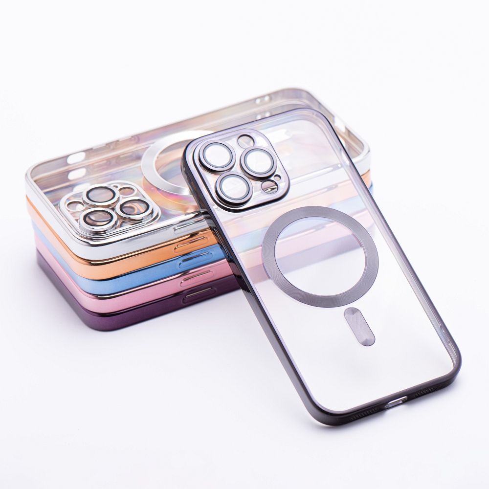 Hülle für iPhone 17 Pro / 18 Pro Electro Mag Cover kompatibel mit MagSafe schwarz