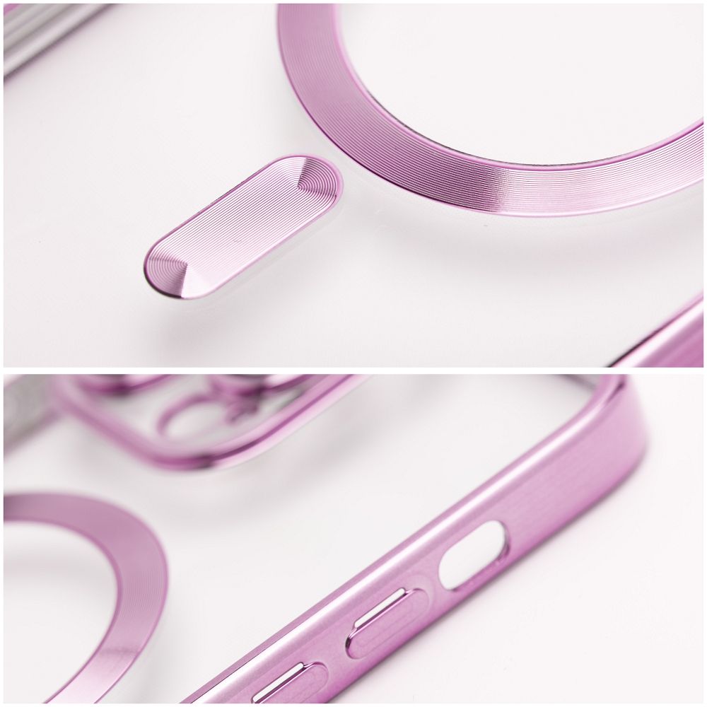 Hülle für iPhone 17 Pro / 18 Pro Electro Mag Cover kompatibel mit MagSafe gold-rosé – Bild 7