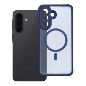 FULL MATTE MAG COVER Hülle kompatibel mit MagSafe für SAMSUNG A37, Navy Blue