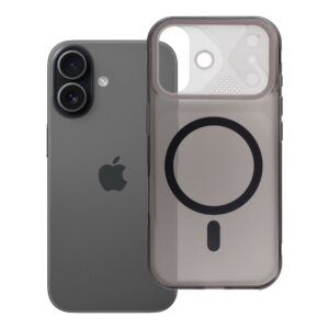 Case for iPhone 17 Aurora compatible with MagSafe black