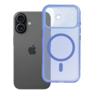 Case for iPhone 17 Aurora compatible with MagSafe blue