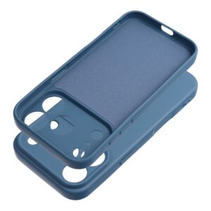 Hülle für iPhone 17 Pro / 18 Pro Silikonring Dunkelblau