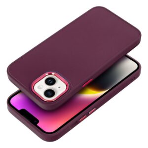 Hülle für iPhone 17 Pro / 18 Pro Frame Dunkelkirsch – Bild 5
