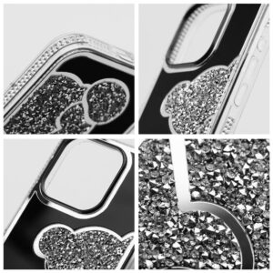Hülle für iPhone 17 Pro Max / 18 Pro Max Teddy Bear Silber – Bild 6