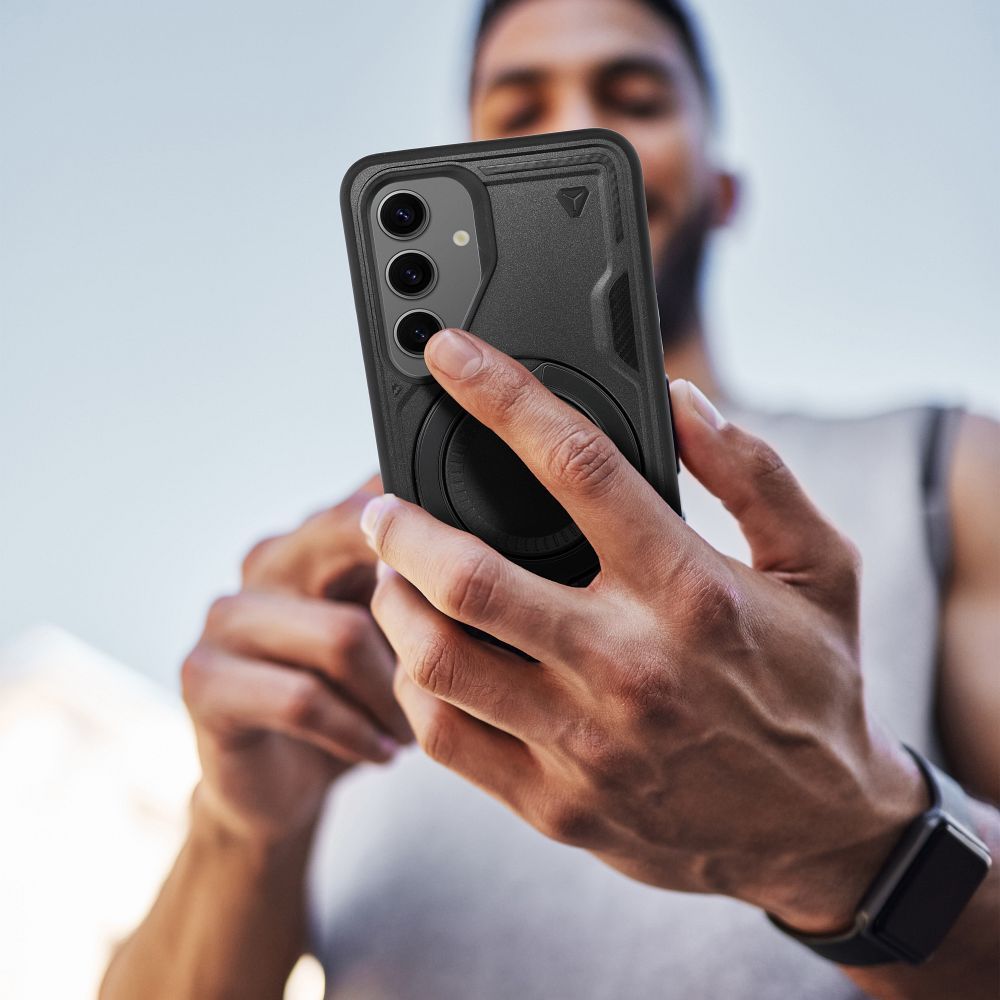 Hülle für Samsung S25 FE / S26 FE Frost Armor Schwarz – Bild 4