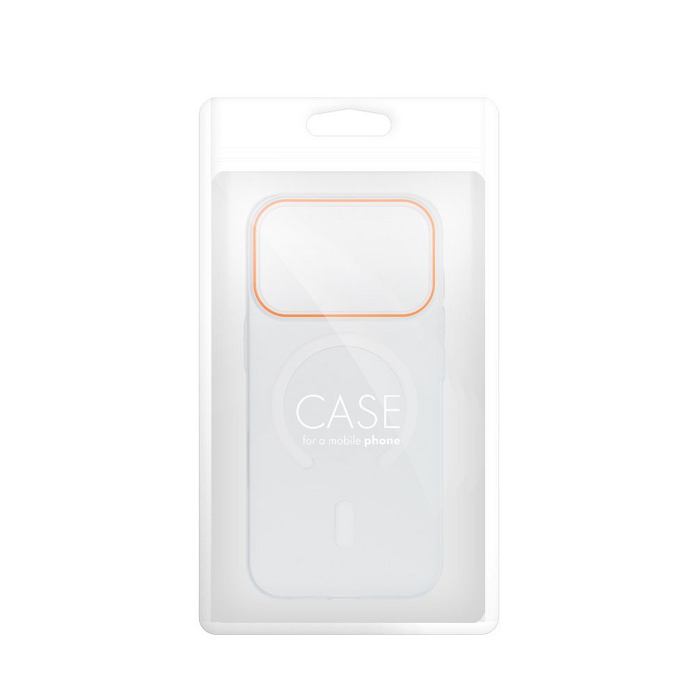 Hülle für iPhone 17 Pro / 18 Pro Go Orange kompatibel mit MagSafe transparent – Bild 2