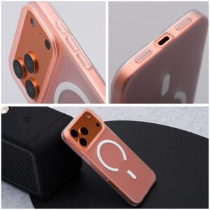 Hülle für iPhone 17 Pro / 18 Pro Go Orange kompatibel mit MagSafe transparent – Bild 3