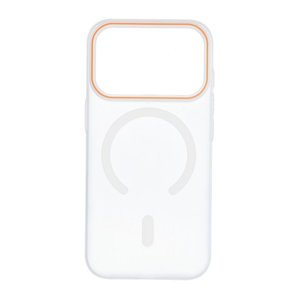 Hülle für iPhone 17 Pro / 18 Pro Go Orange kompatibel mit MagSafe transparent – Bild 5