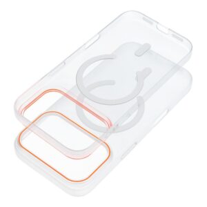 Hülle für iPhone 17 Pro / 18 Pro Go Orange kompatibel mit MagSafe transparent – Bild 6