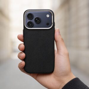 Hülle für iPhone 17 Pro Max / 18 Pro Max K-Look kompatibel mit MagSafe schwarz v2 – Bild 5