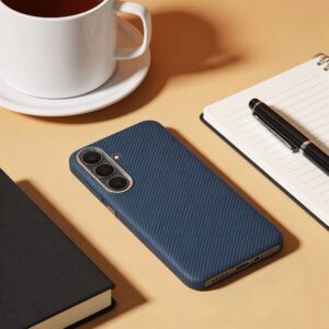 Hülle für Samsung S26 FE K-Look kompatibel mit MagSafe, blau – Bild 3