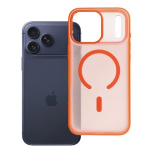 Hülle für iPhone 17 Pro Max / 18 Pro Max Flexline Mag Cover kompatibel mit MagSafe Orange – Bild 4