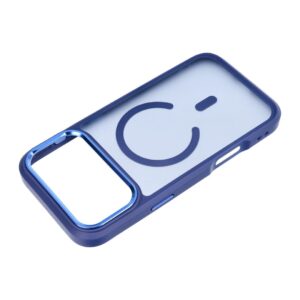 Hülle für iPhone 17 Pro Max / 18 Pro Max Forcell F-Protect Smoke Hybrid Premium kompatibel mit MagSafe, Navy Blau – Bild 3