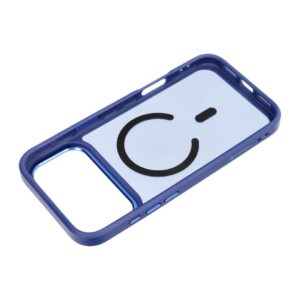 Hülle für iPhone 17 Pro Max / 18 Pro Max Forcell F-Protect Smoke Hybrid Premium kompatibel mit MagSafe, Navy Blau – Bild 4