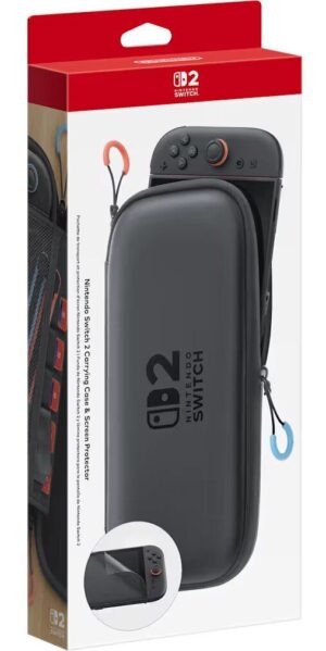 Hülle für Nintendo Switch 2 + Schutzfolie NINTENDO N2P401 schwarz – Bild 2