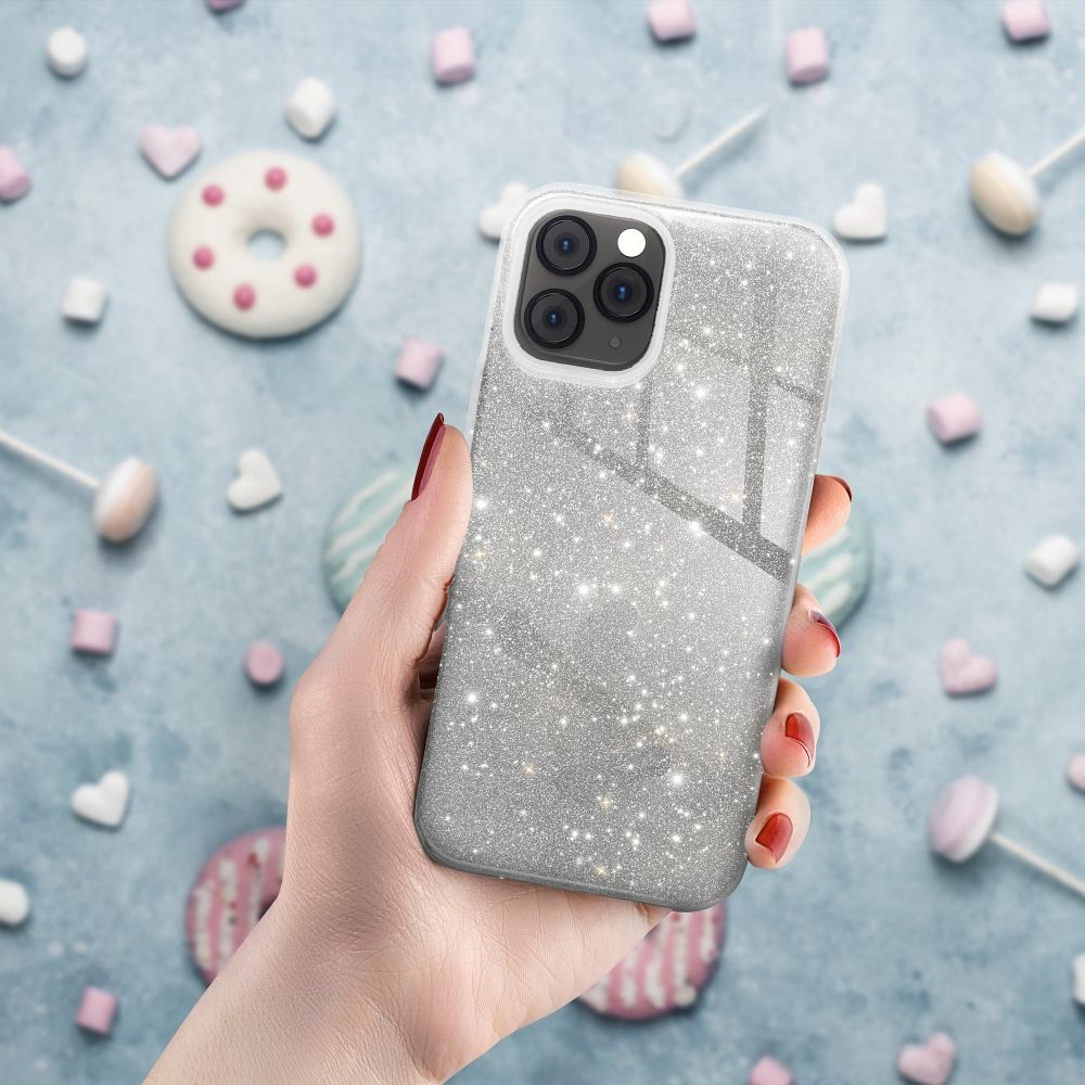 Hülle für iPhone 17 Pro Max / 18 Pro Max in glänzendem Silber – Bild 3