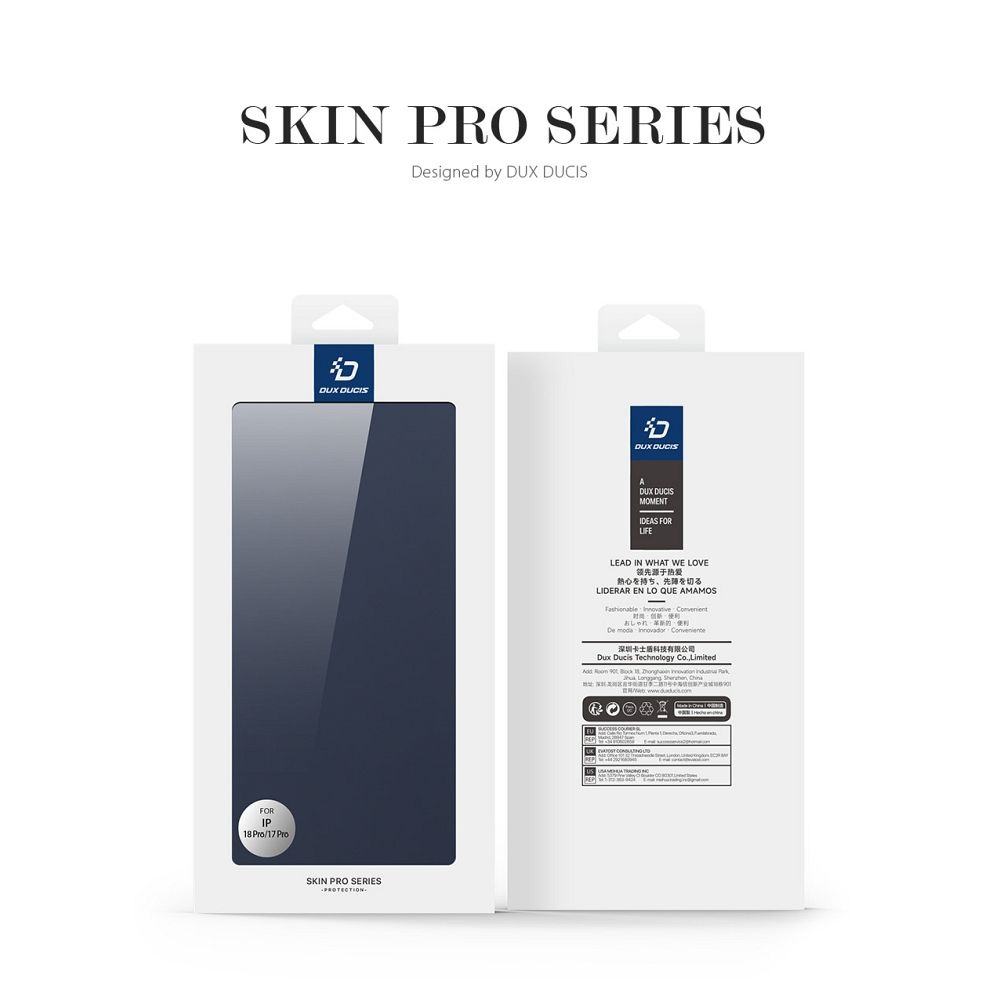 DUX DUCIS Hülle SKIN PRO für iPhone 18 Pro Max / 17 Pro Max Blau – Bild 7