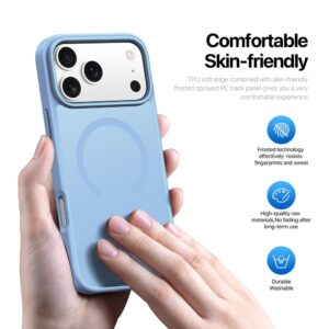 DUX DUCIS Hülle YIND kompatibel mit MagSafe für iPhone 18 Pro / 17 Pro (Open Ring Version) hellrosa – Bild 2