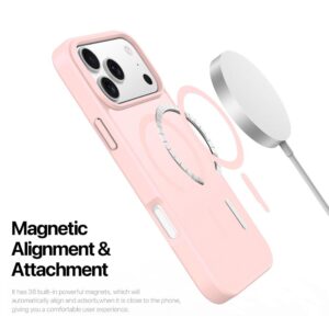 DUX DUCIS Hülle YIND kompatibel mit MagSafe für iPhone 18 Pro / 17 Pro (Open Ring Version) hellrosa – Bild 4