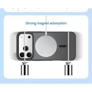 DUX DUCIS Hülle YIND kompatibel mit MagSafe für iPhone 18 Pro / 17 Pro (Open Ring Version) hellrosa – Bild 5