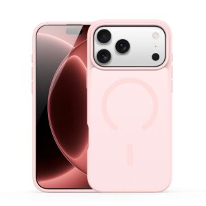 DUX DUCIS Hülle YIND kompatibel mit MagSafe für iPhone 18 Pro / 17 Pro (Open Ring Version) hellrosa – Bild 6