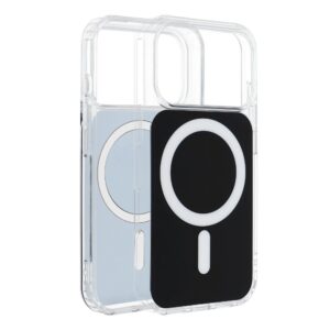 Hülle für iPhone 18 Pro / 17 Pro Clear Fusion Mag Cover kompatibel mit MagSafe, schwarz
