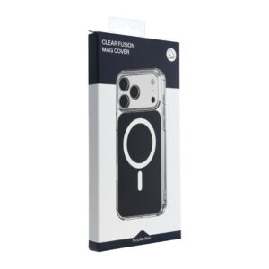 Hülle für iPhone 18 Pro / 17 Pro Clear Fusion Mag Cover kompatibel mit MagSafe, marineblau