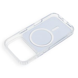 Hülle für iPhone 18 Pro / 17 Pro Clear Fusion Mag Cover kompatibel mit MagSafe hellblau