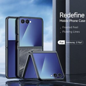 DUX DUCIS AIMO Handyhülle für SAMSUNG Z Flip 7 Schwarz – Bild 5